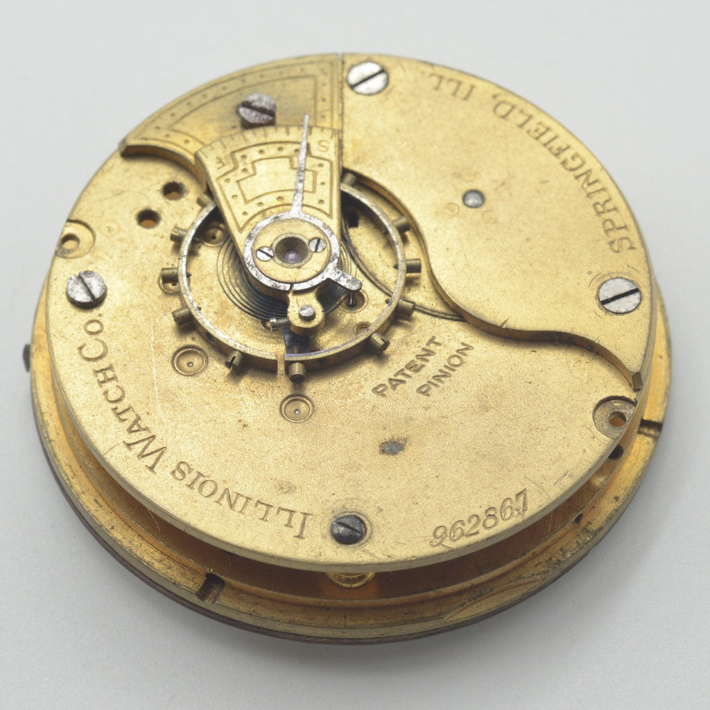Movimento Movement Illinois Watch Co. Vintage 45.5mm