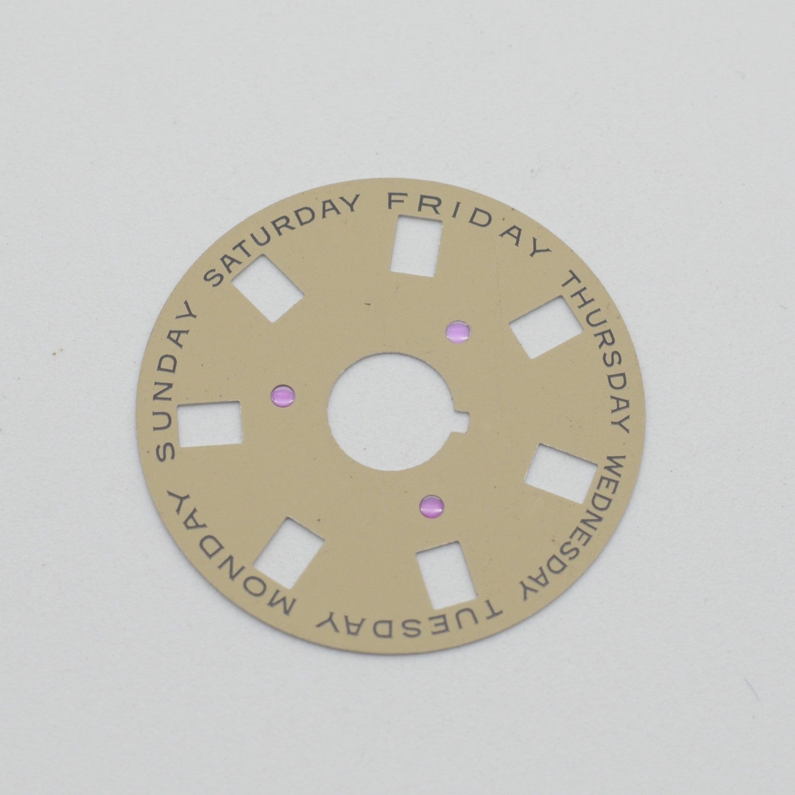 Disco Calendario Rolex Disc Date Day 24.3mm
