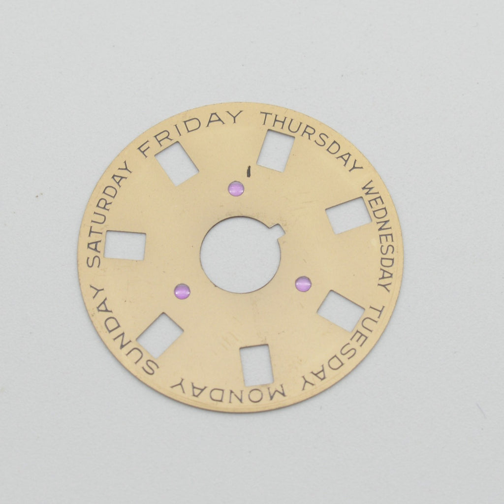 Disco Calendario Rolex Disc Date Day 24.3mm