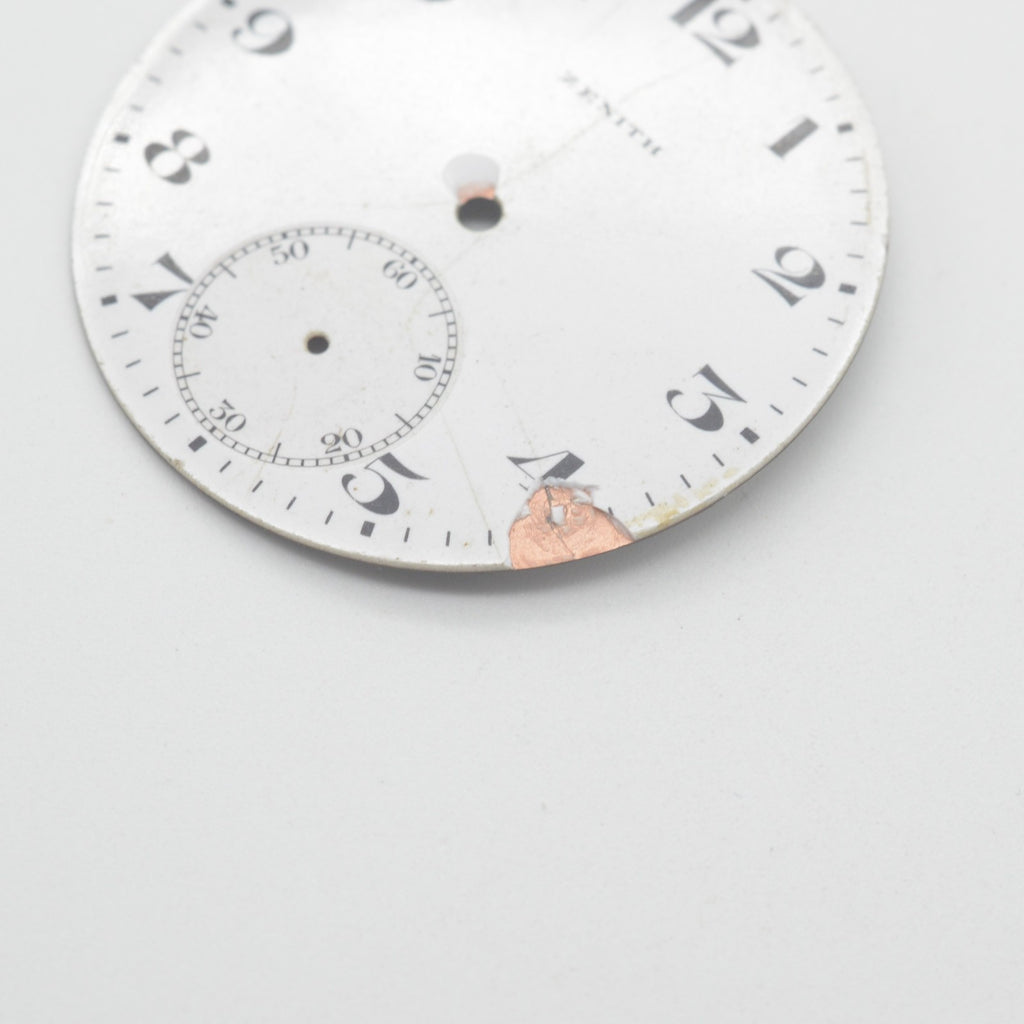 Quadrante Dial Pocket Watch Zenith da Tasca 39mm