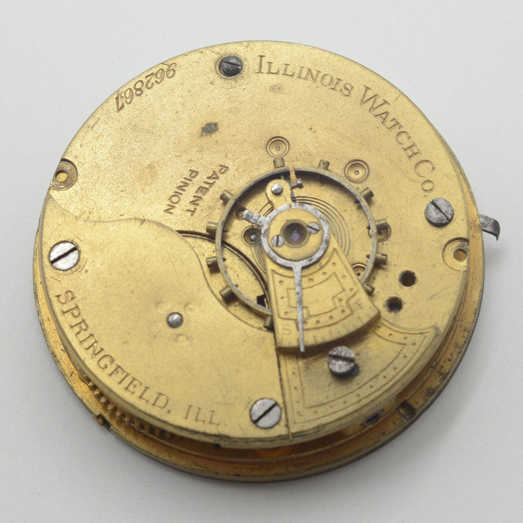 Movimento Movement Illinois Watch Co. Vintage 45.5mm