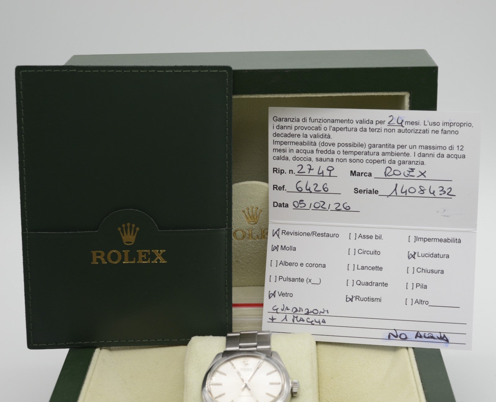 Rolex Oyster Precision 6426