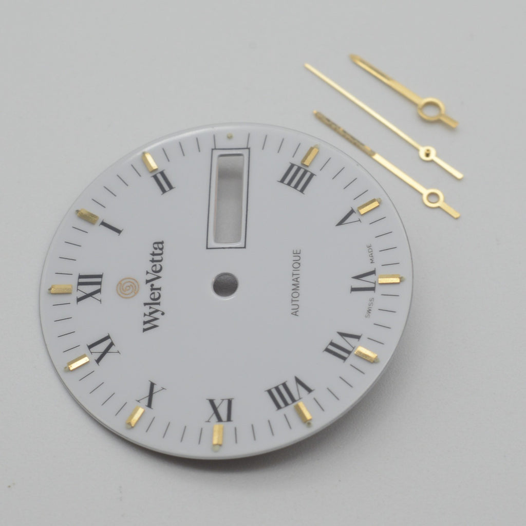 Quandrante + Lancette - Dial + Hands - Wyler Vetta 29mm