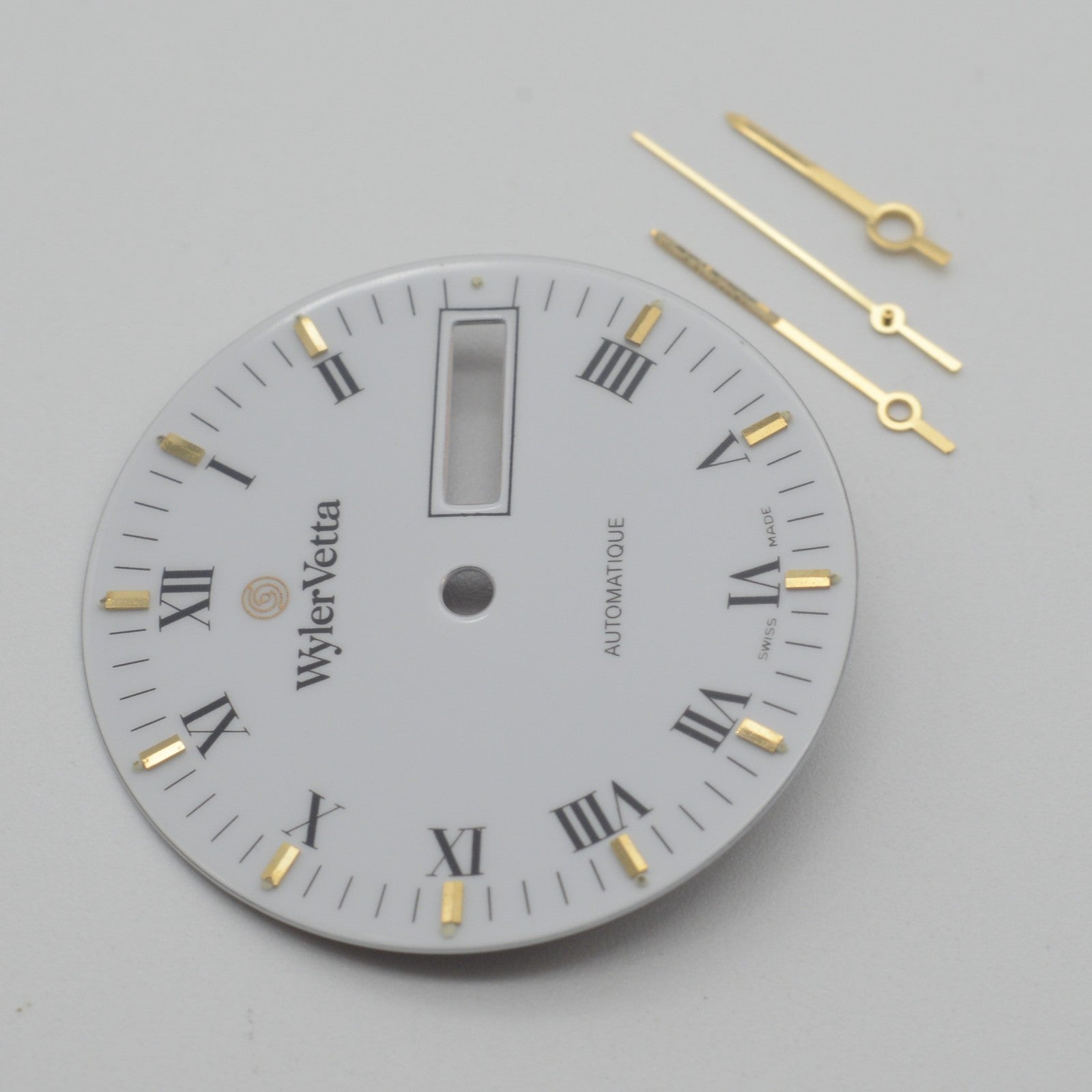 Quandrante + Lancette - Dial + Hands - Wyler Vetta 29mm