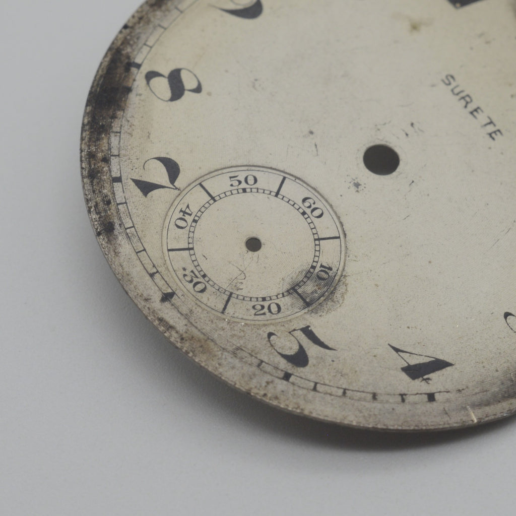 Quadrante Dial Surete 42.5mm - Vintage Pocket Watch