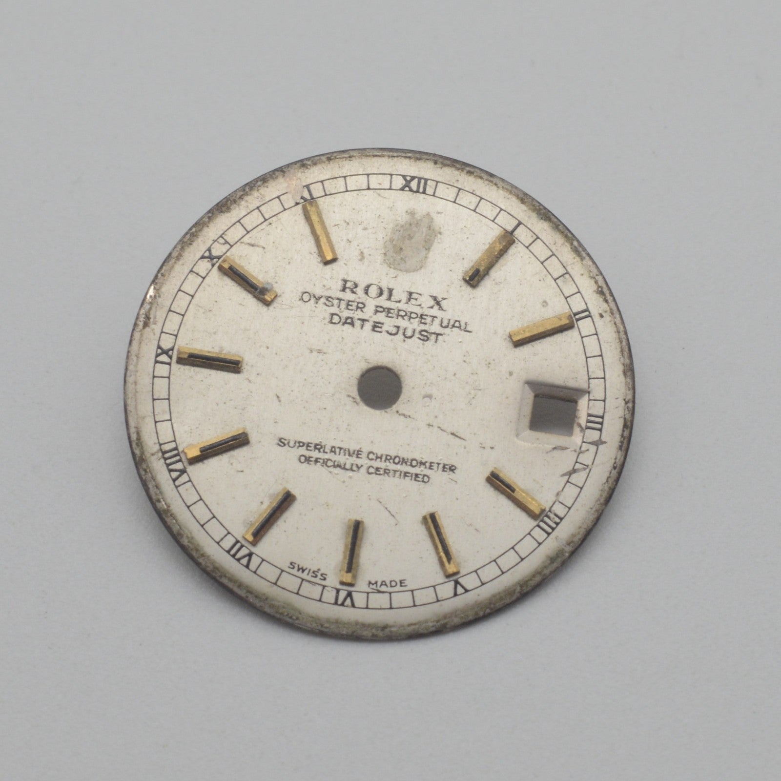 Quadrante Rolex Dial 19.6mm Damaged