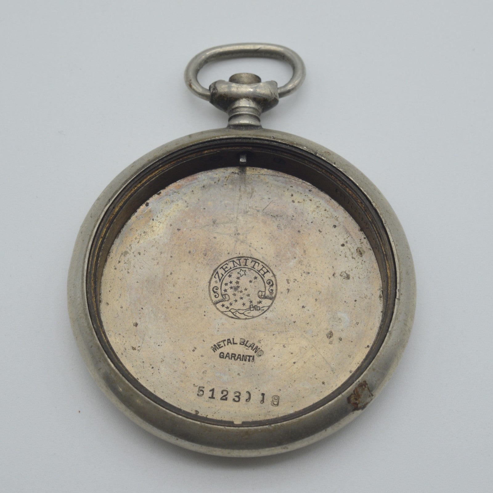 Cassa Orologio da Tasca Pocket Watch Case Zenith 48mm Vintage