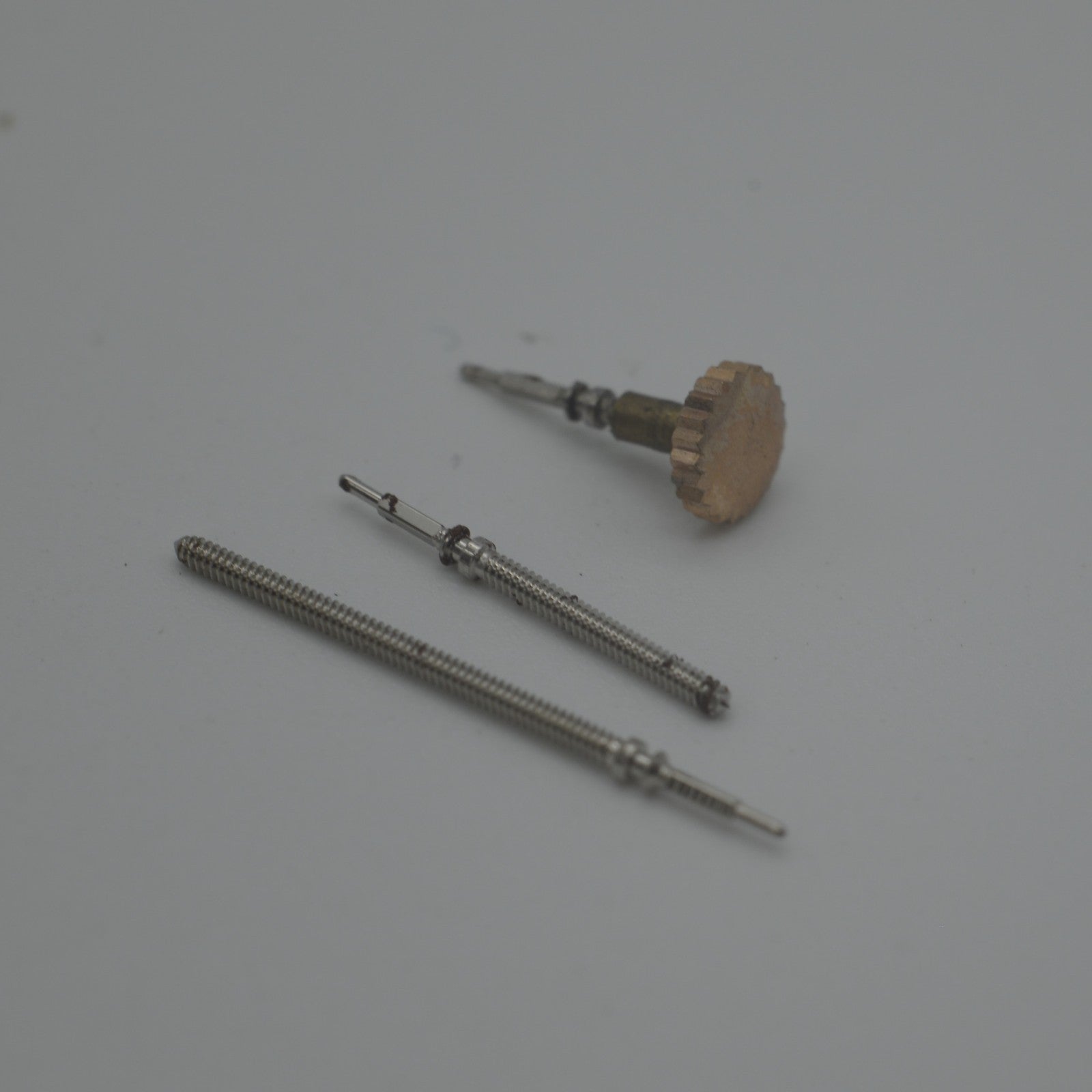 Albero di carica e corona ETA 1000 - Winding stem + Crown - Spare Parts MIX