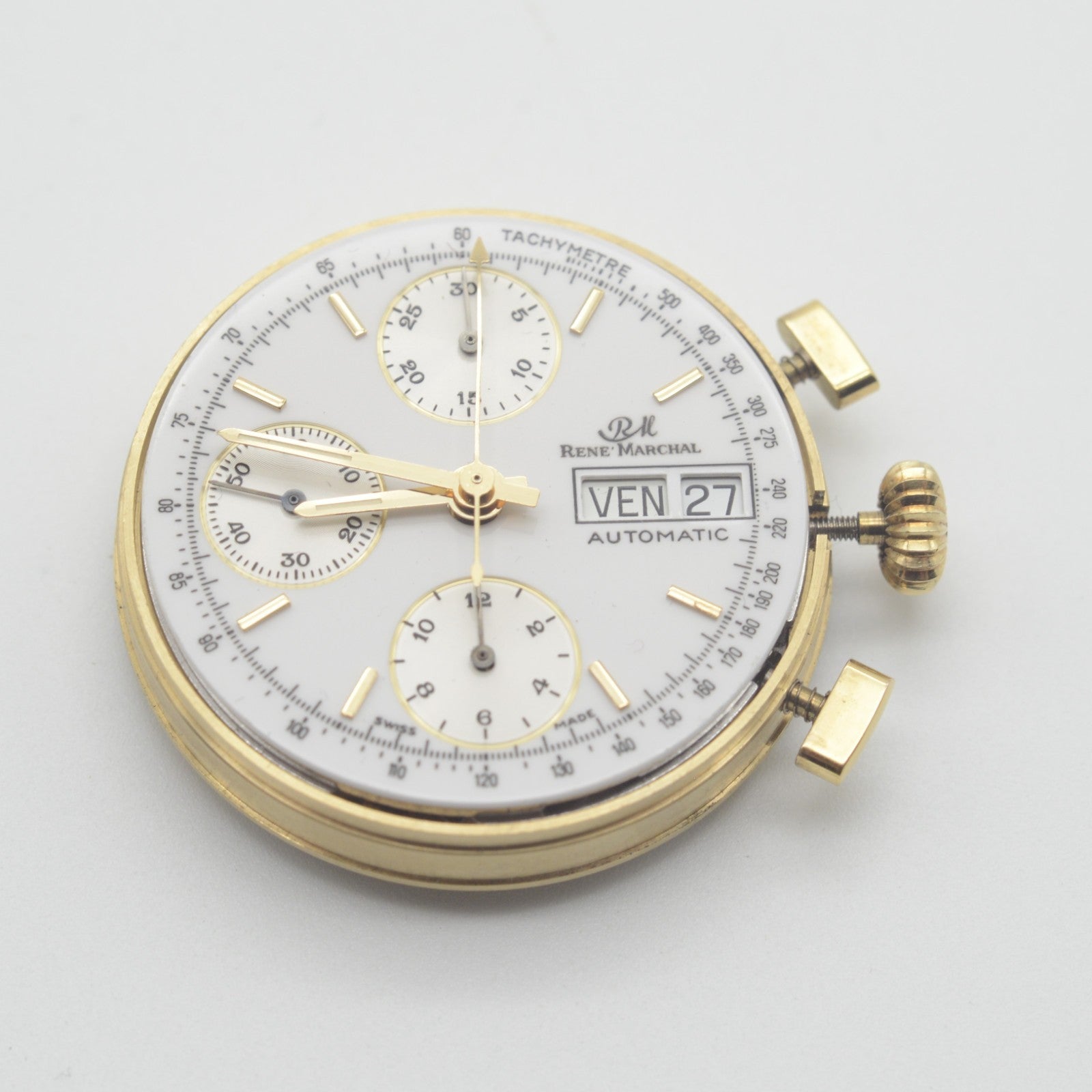 Movimento Movement Valjoux 7750 Complete Renè Marchal