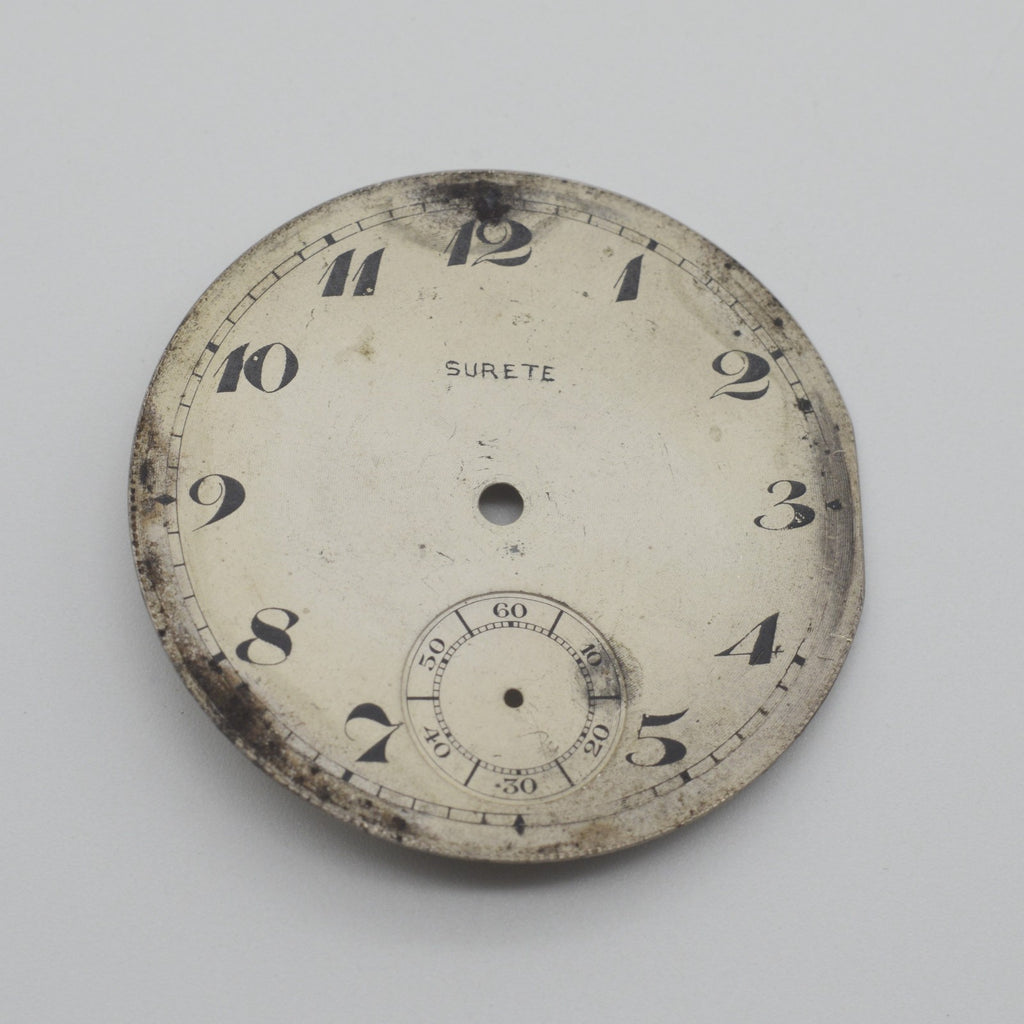 Quadrante Dial Surete 42.5mm - Vintage Pocket Watch