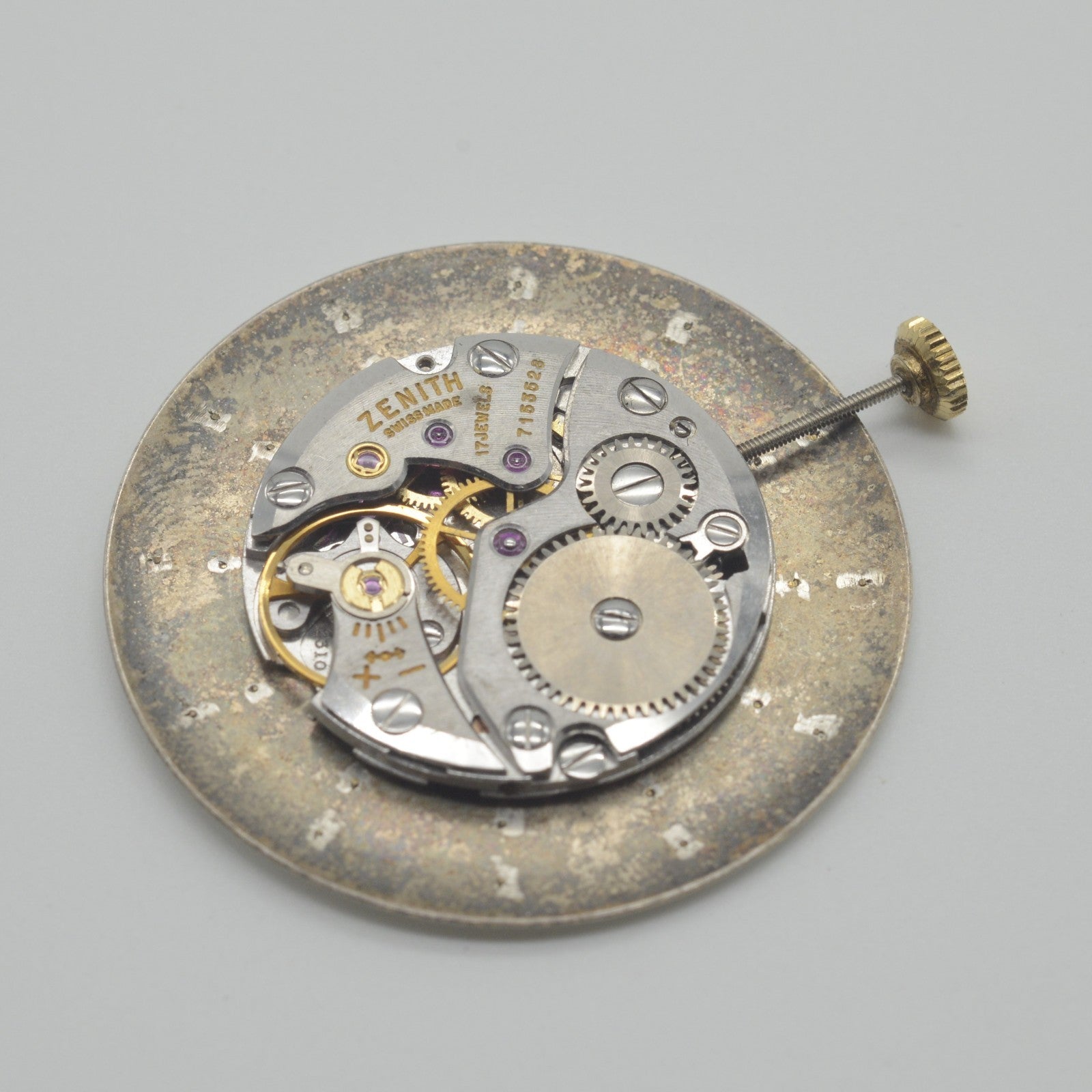 Movimento con quadrante Movement and Dial Zenith 2310