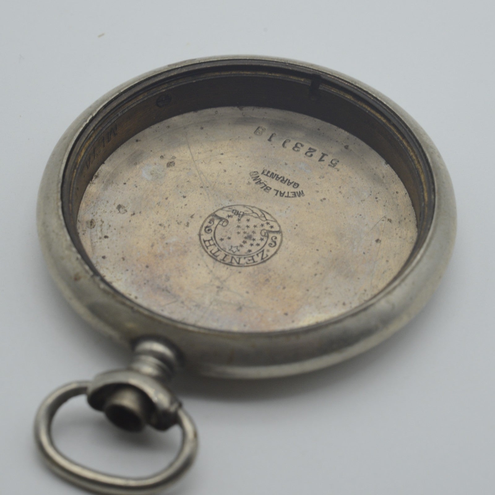 Cassa Orologio da Tasca Pocket Watch Case Zenith 48mm Vintage