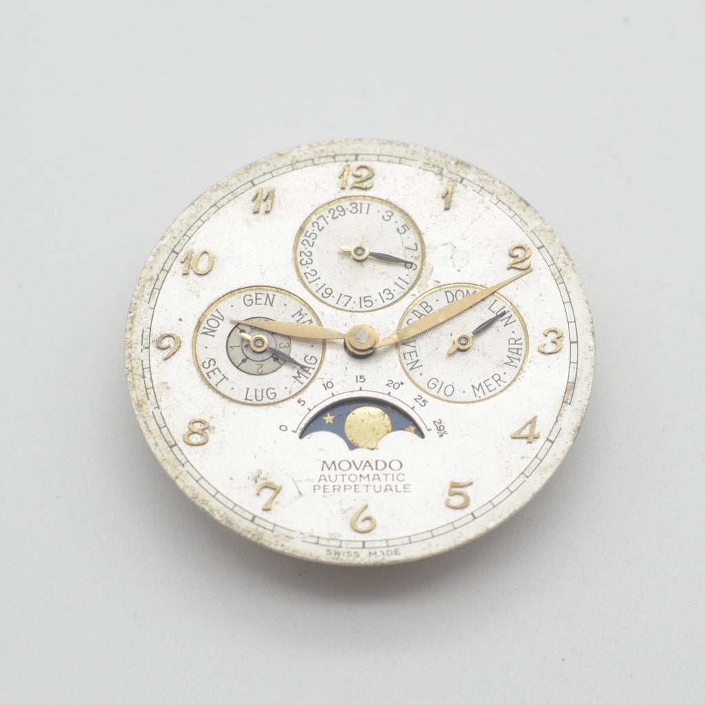 Movimento Movement Movado Perpetual Not Working - Da Revisionare