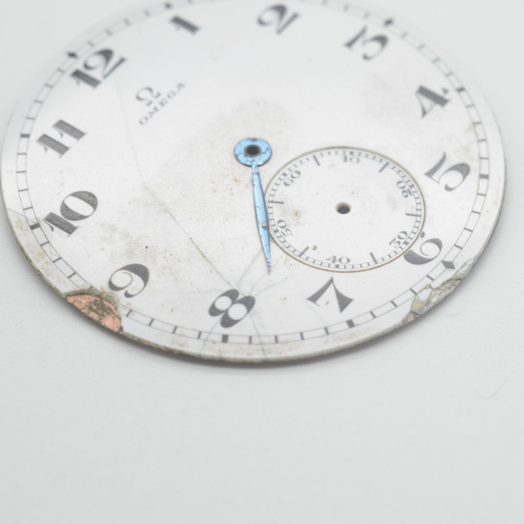 Quadrante Dial Omega 41mm Pocket Watch + Hour Hand