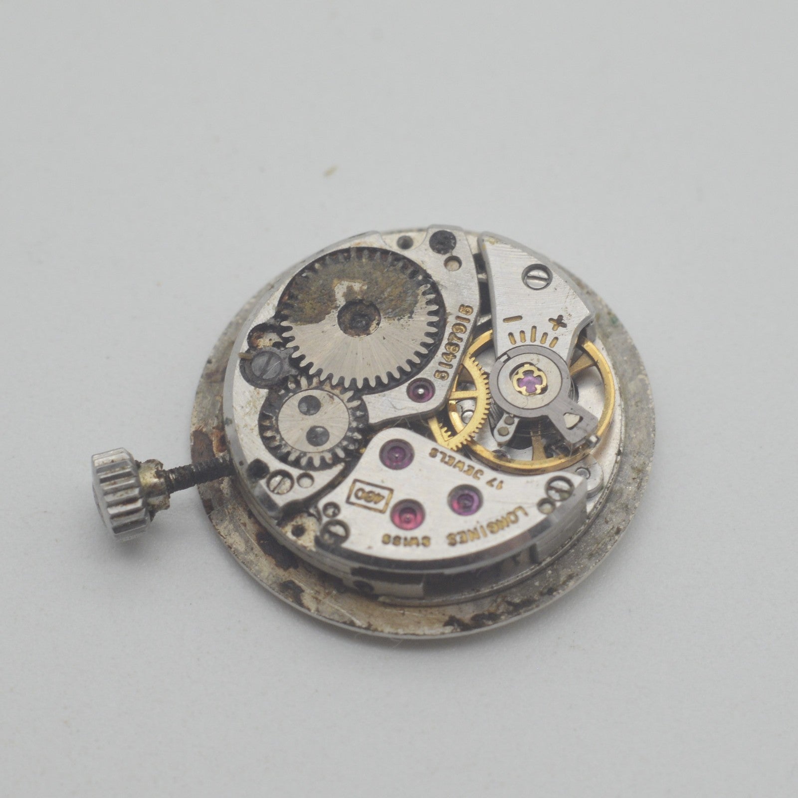Movimento Movement Longines 460 + Case - For spare Parts
