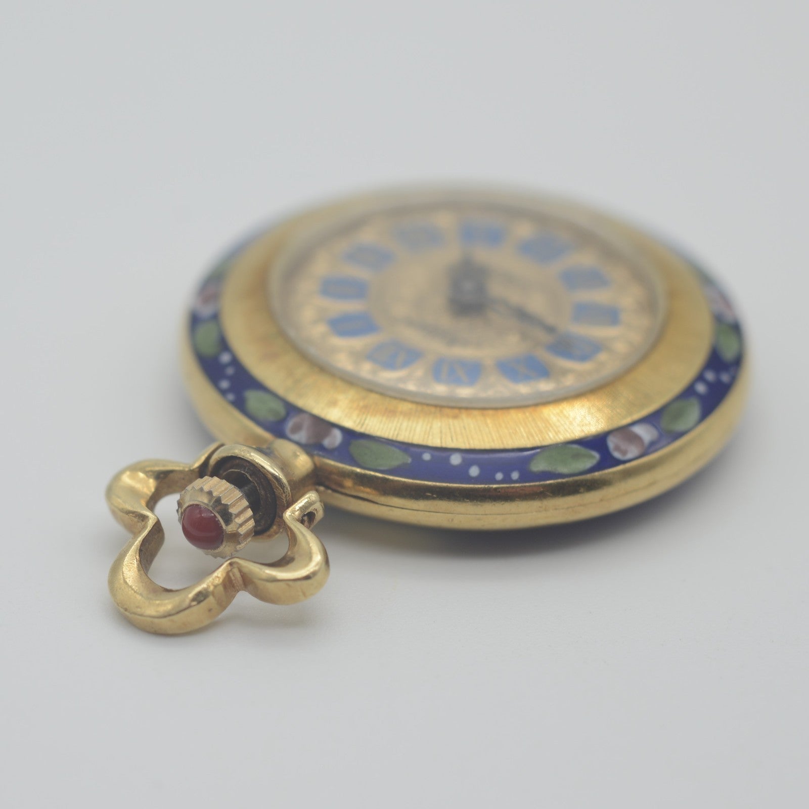 Vintage Pocket Watch Gold 18k Loreleix