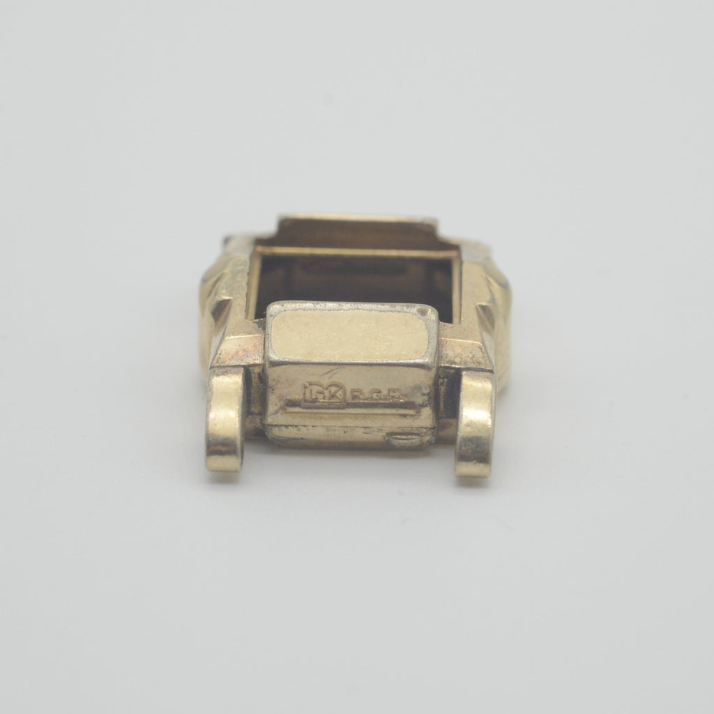 Cassa Vintage Case Watch Lady 10K Gold 16.8mm