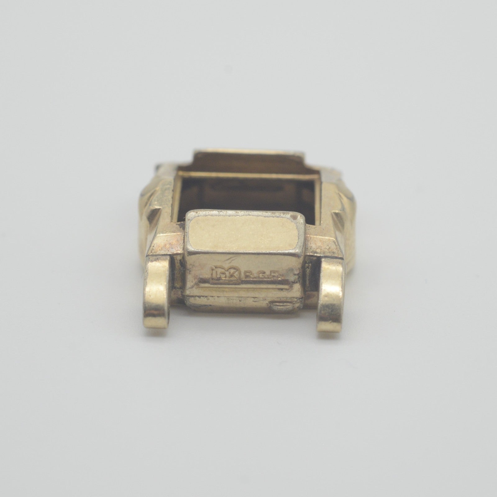 Cassa Vintage Case Watch Lady 10K Gold 16.8mm
