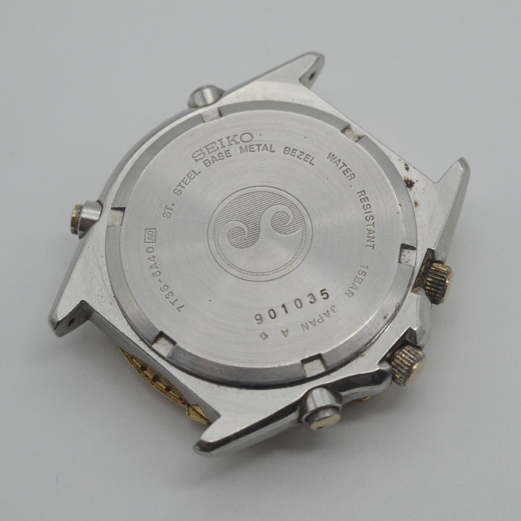 Seiko Watch Moonphase 42mm Not Working 7T36 6A40