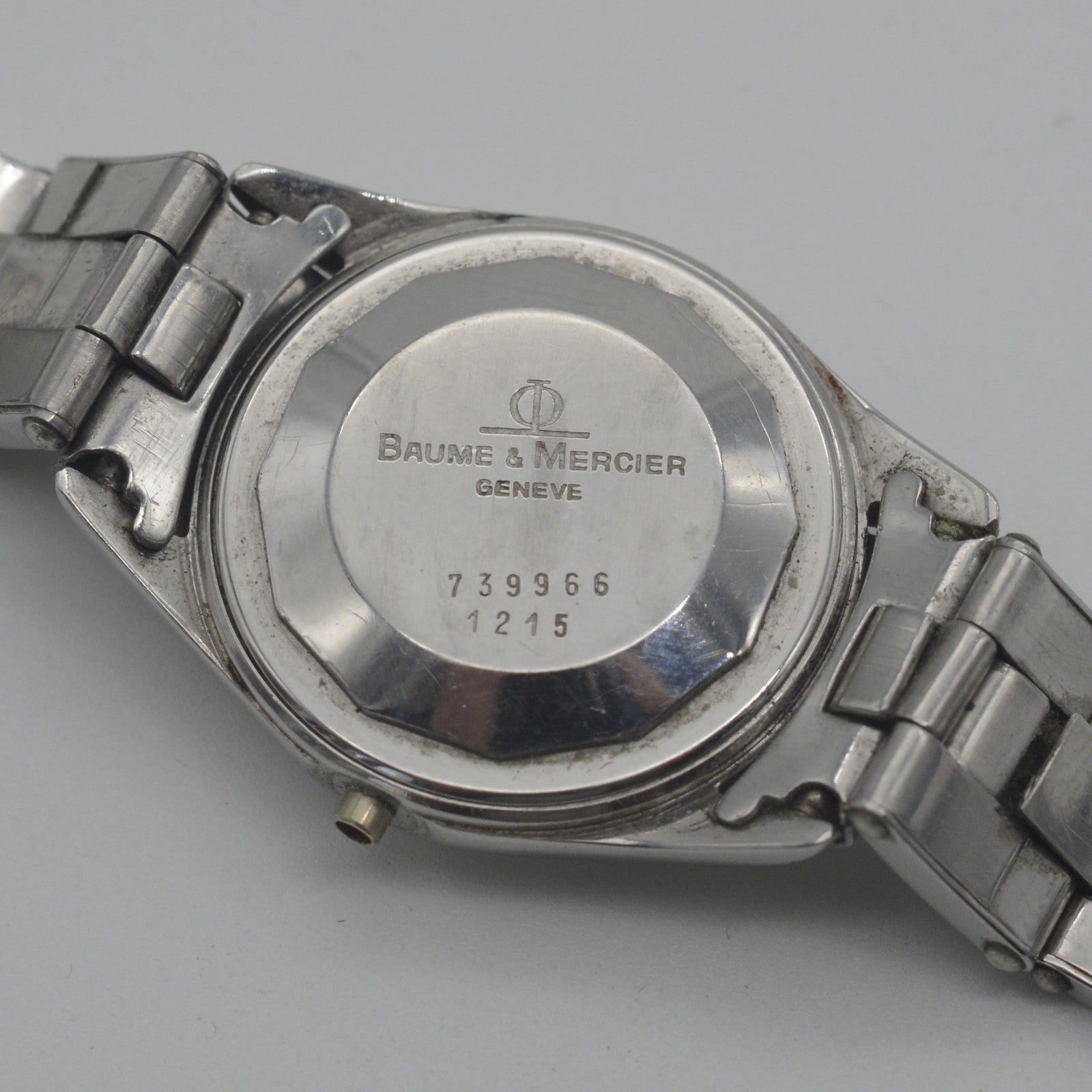 Case and Bracelet Cassa e Bracciale Baume & Mercier 25mm