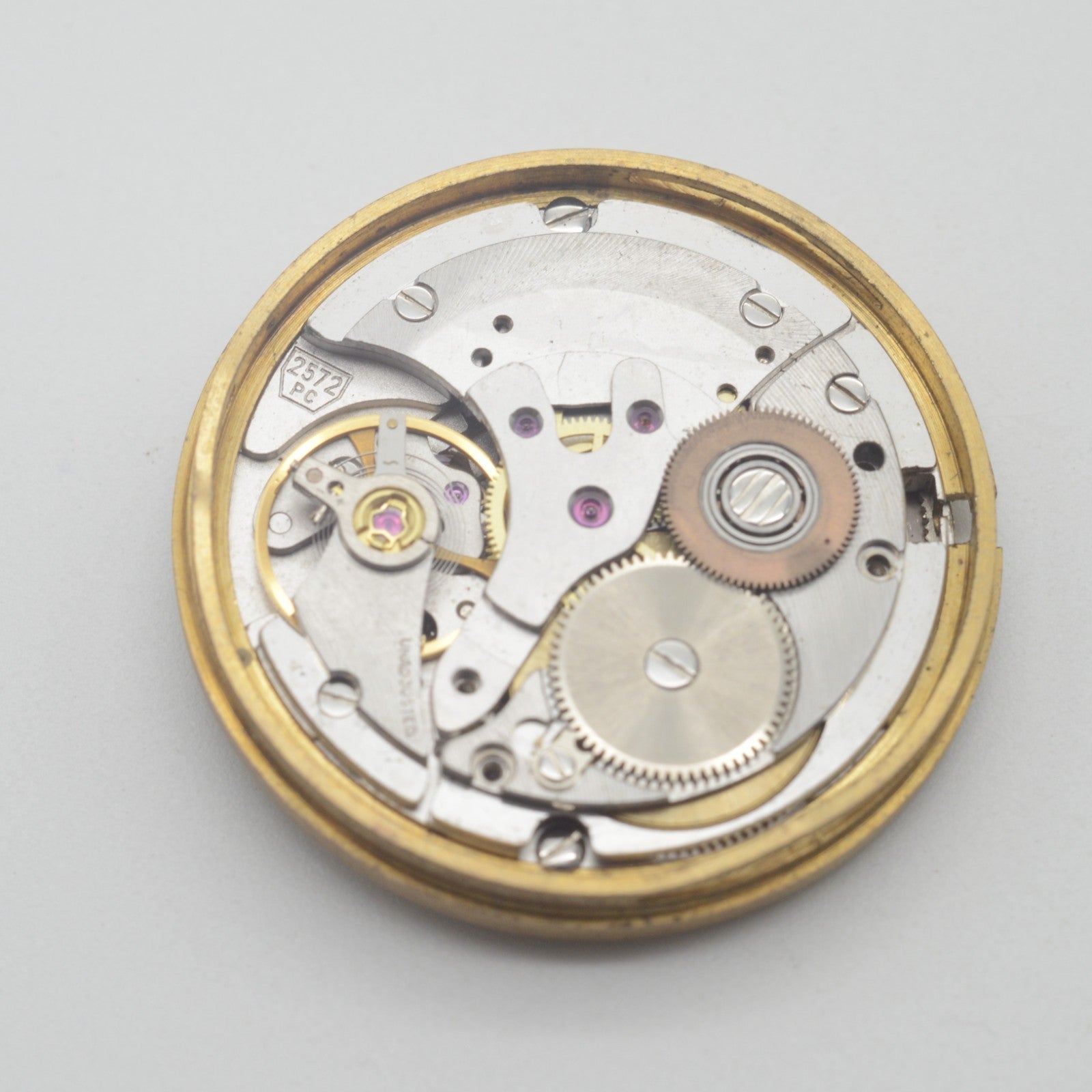 Movimento Movement Zenith 2572 For Spare Parts