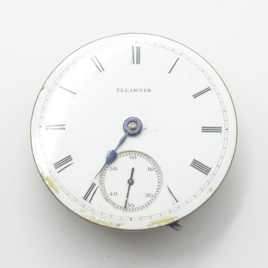 Movimento Movement Illinois Watch Co. Vintage 45.5mm