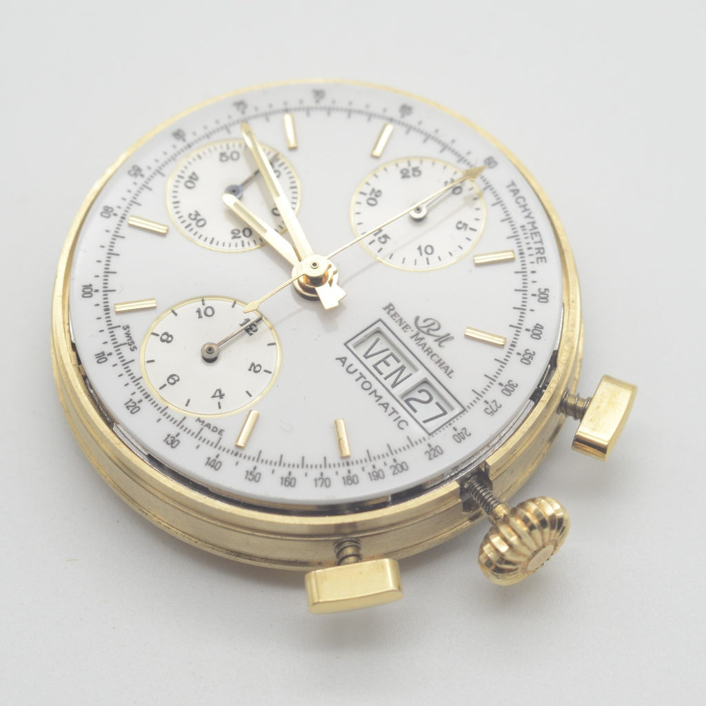 Movimento Movement Valjoux 7750 Complete Renè Marchal