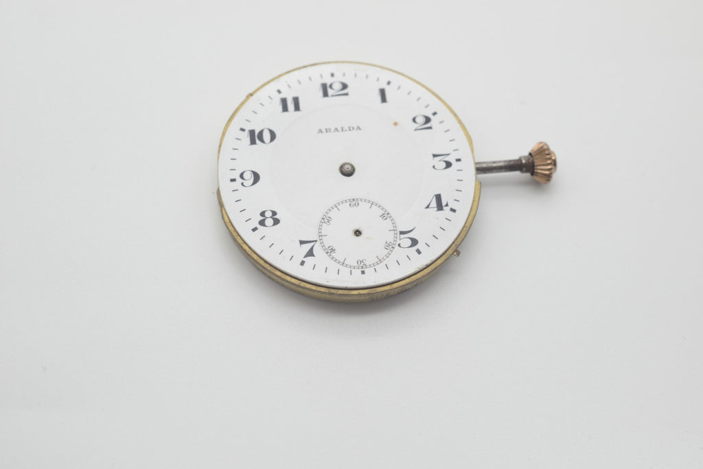 Movimento Movement Vintage Pocket Watch Aralda 43.7mm