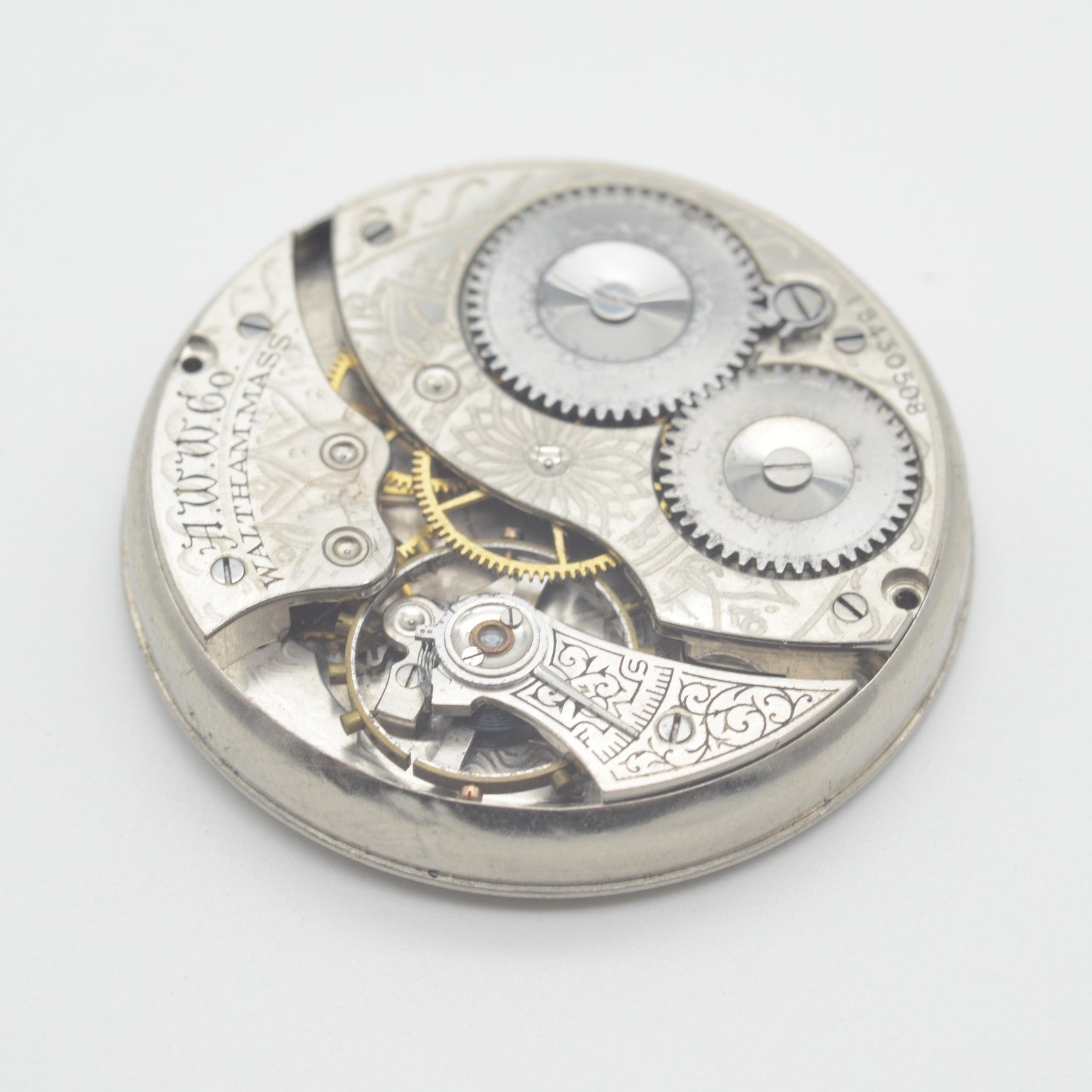 Movimento Movement Pocket Watch Waltham 39mm