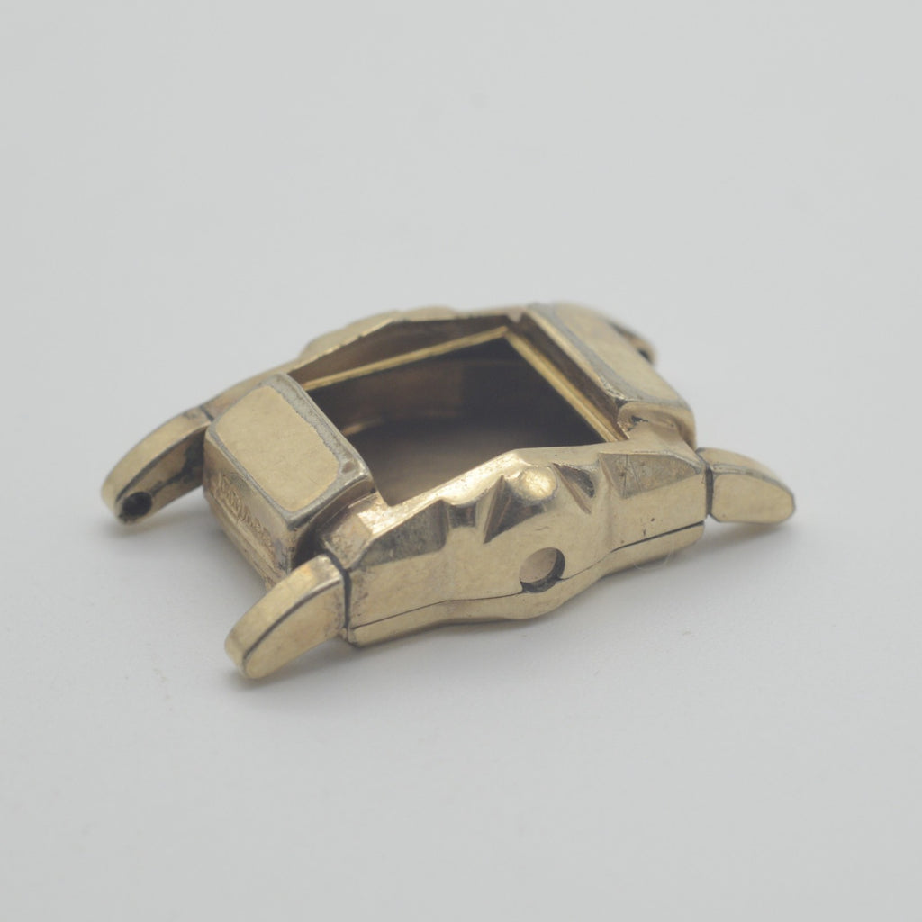 Cassa Vintage Case Watch Lady 10K Gold 16.8mm