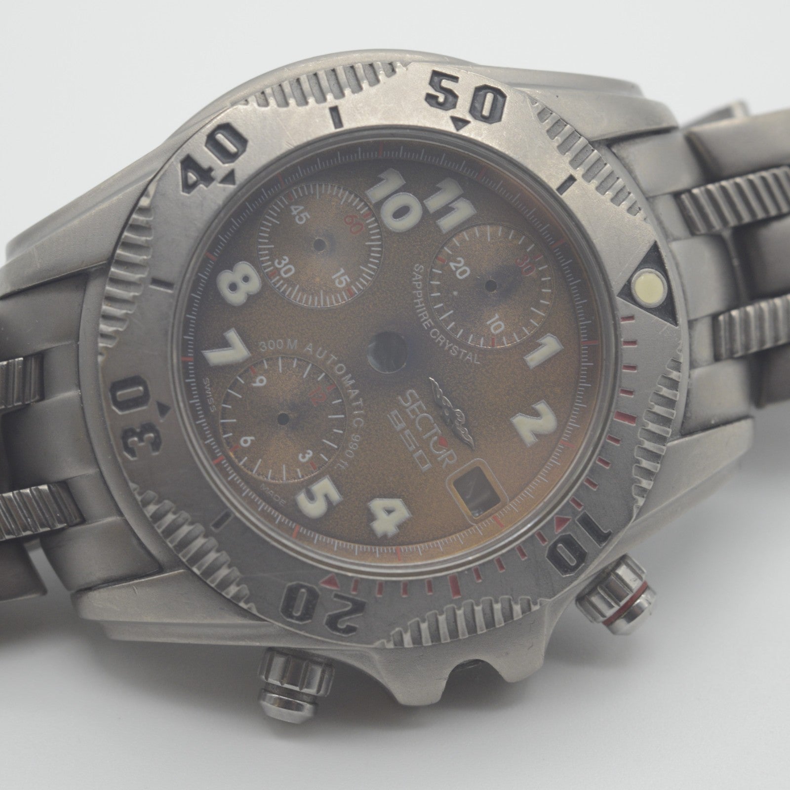 Sector Titanium Case + Bracelet + Dial + Hands