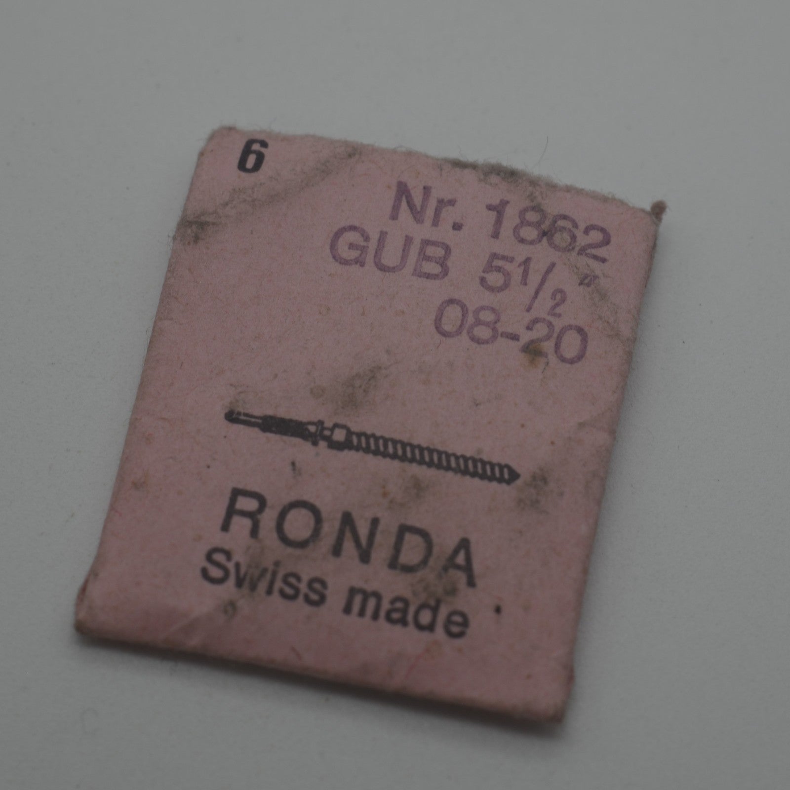 Winding Stem RONDA 1862 GUB 5 1/2 08-20