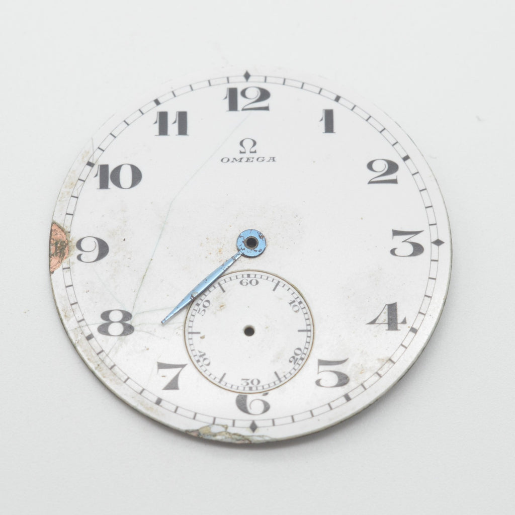 Quadrante Dial Omega 41mm Pocket Watch + Hour Hand