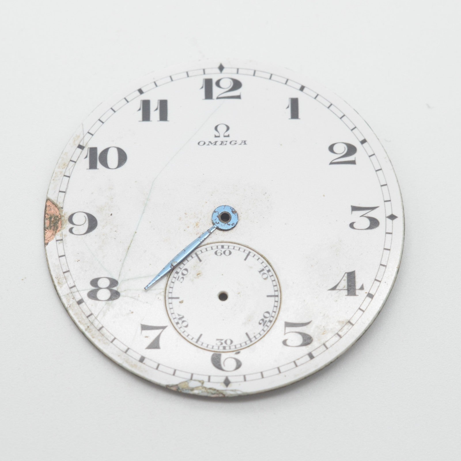 Quadrante Dial Omega 41mm Pocket Watch + Hour Hand