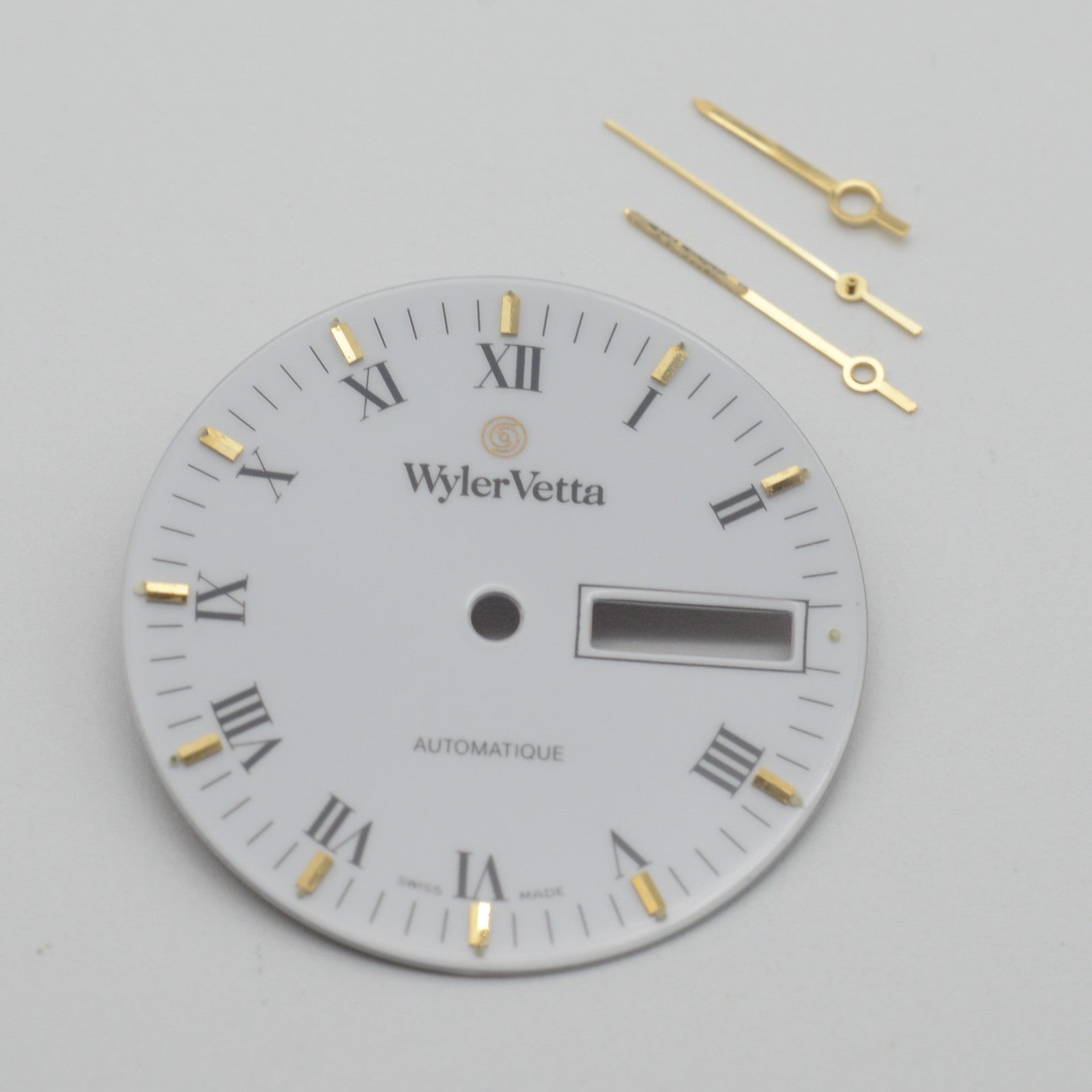 Quandrante + Lancette - Dial + Hands - Wyler Vetta 29mm