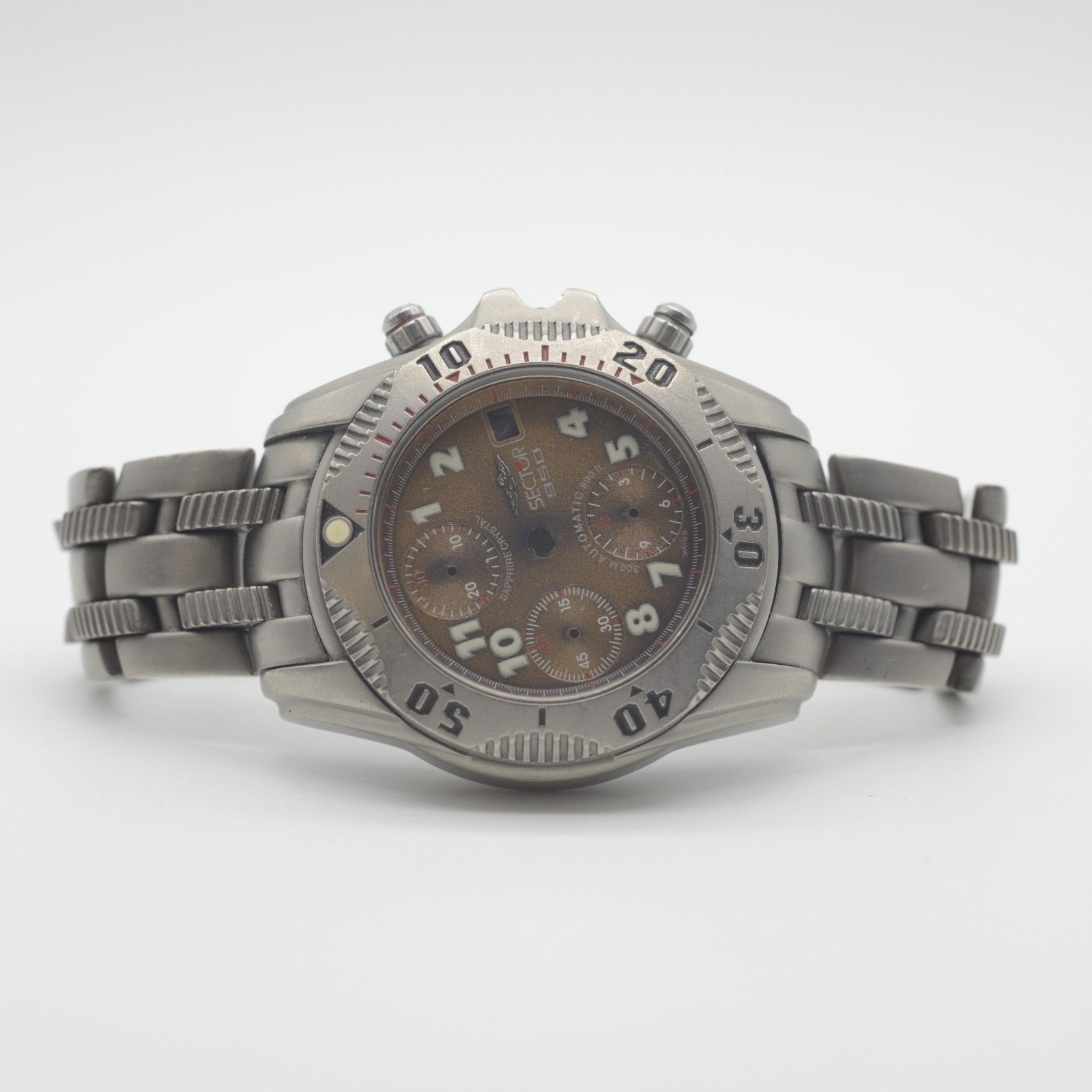 Sector Titanium Case + Bracelet + Dial + Hands