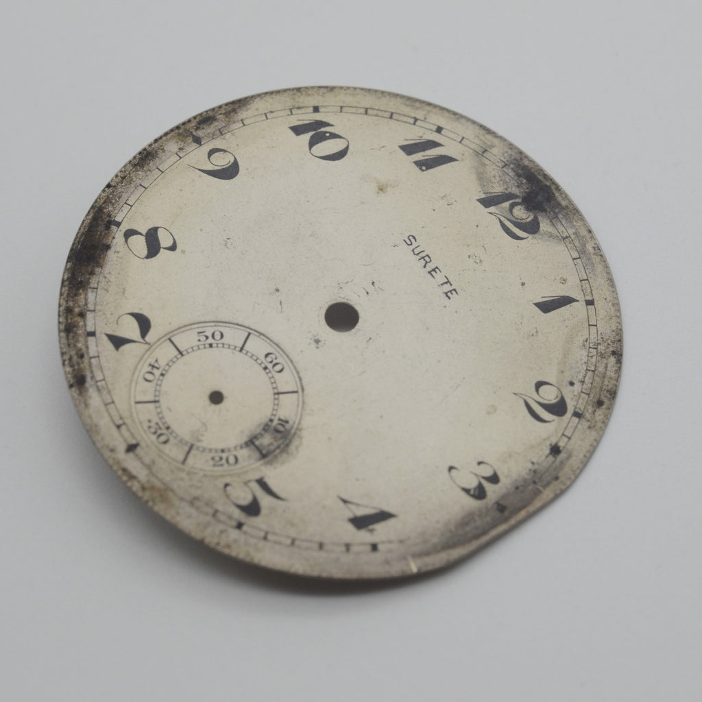 Quadrante Dial Surete 42.5mm - Vintage Pocket Watch