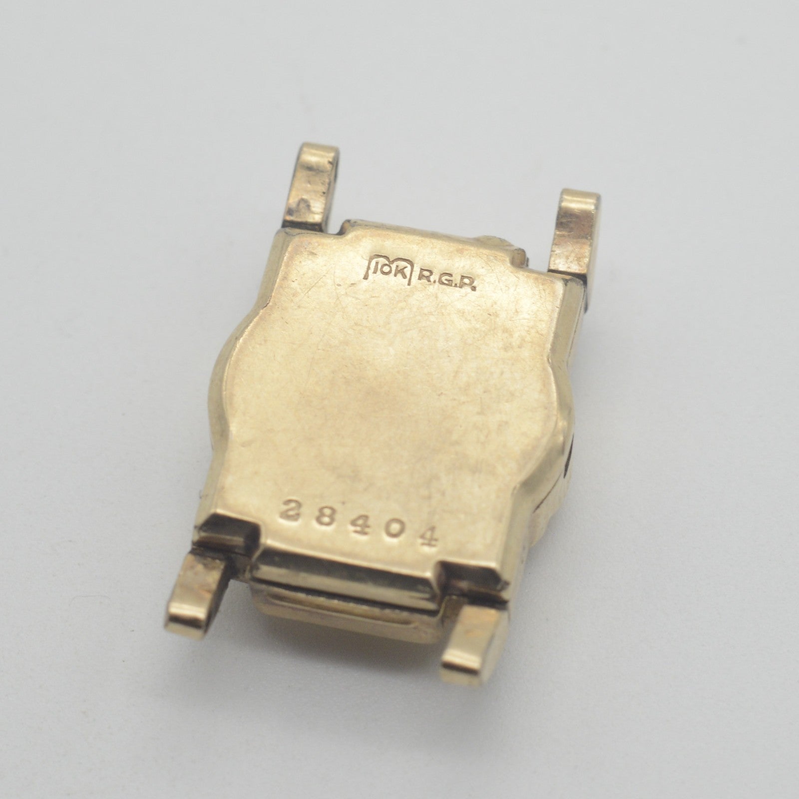 Cassa Vintage Case Watch Lady 10K Gold 16.8mm
