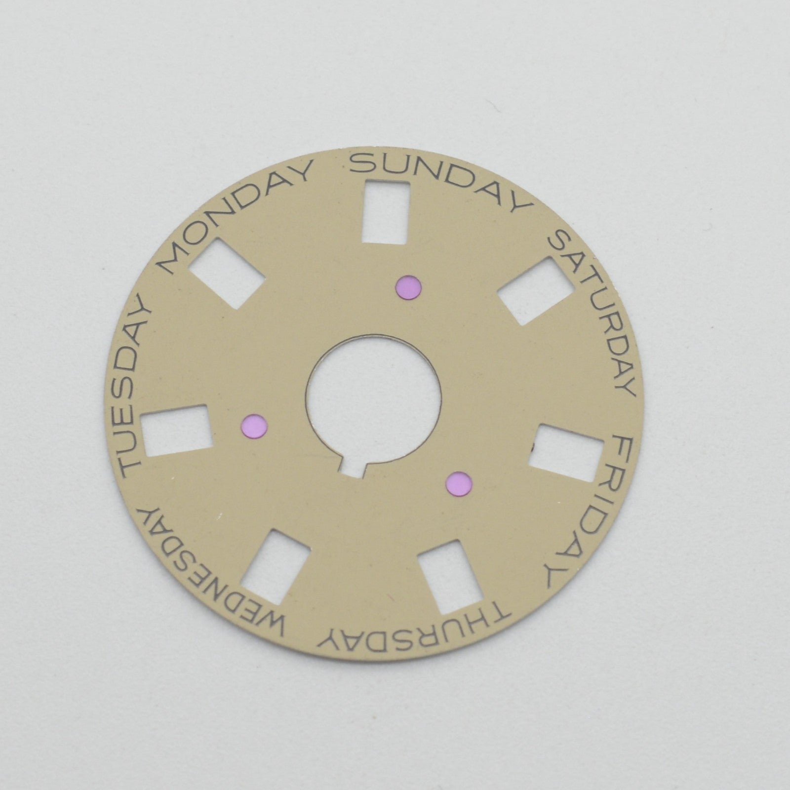 Disco Calendario Rolex Disc Date Day 24.3mm