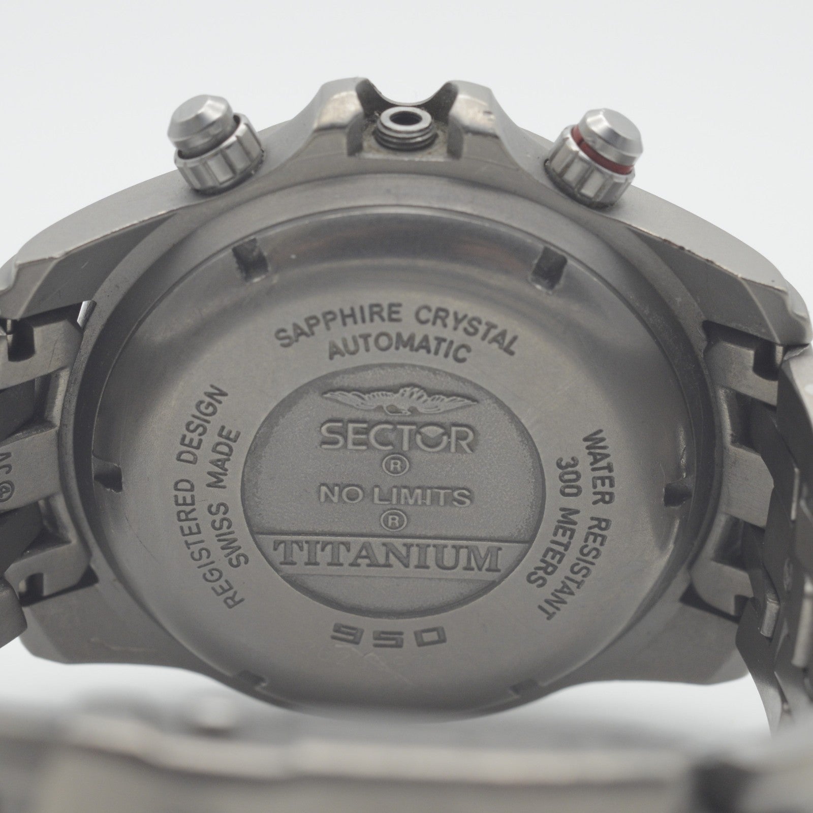 Sector Titanium Case + Bracelet + Dial + Hands