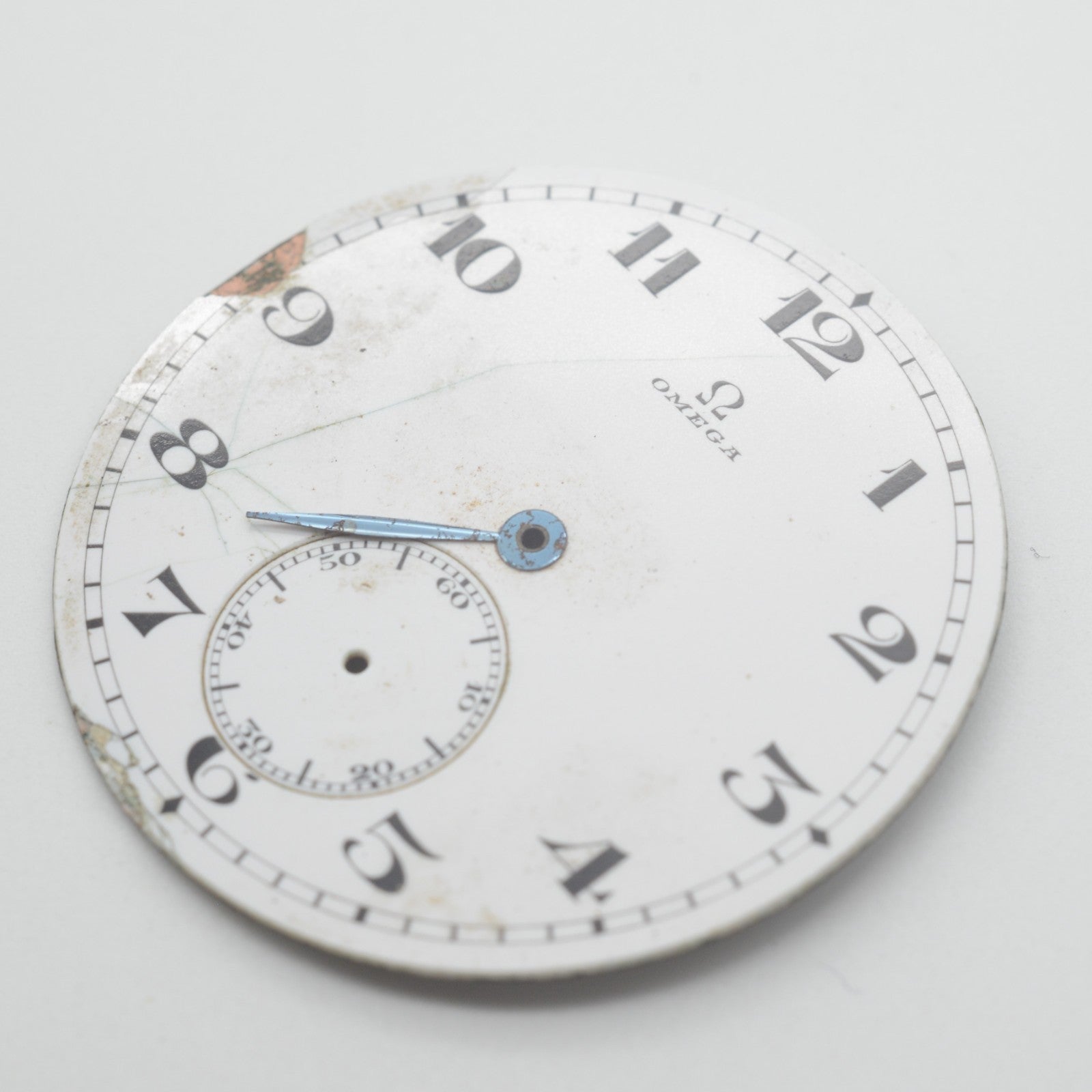Quadrante Dial Omega 41mm Pocket Watch + Hour Hand