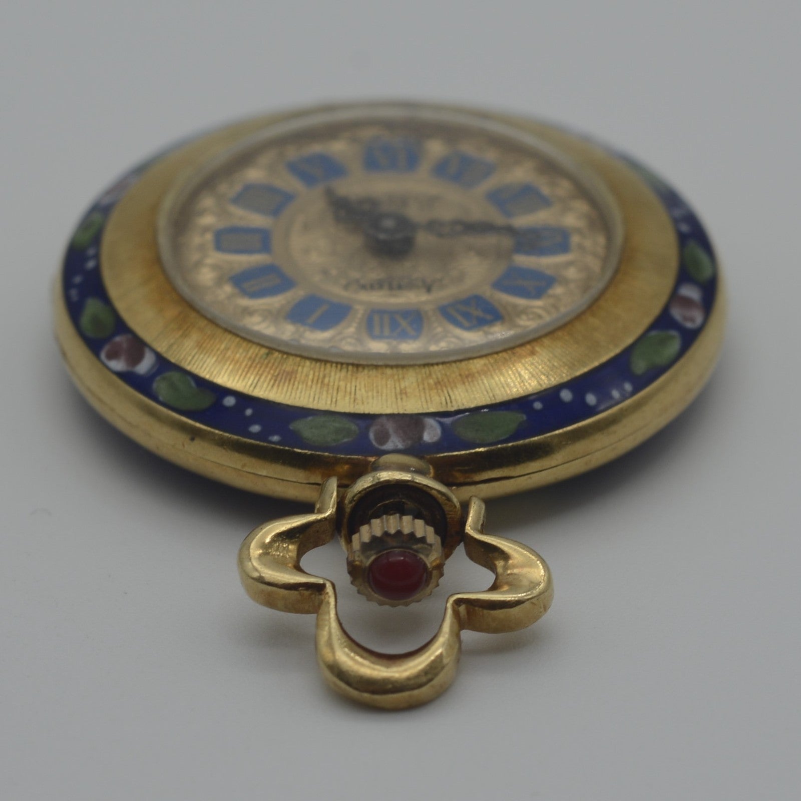 Vintage Pocket Watch Gold 18k Loreleix